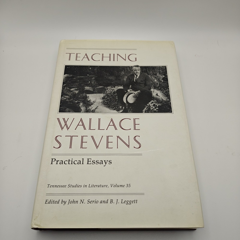 Teaching Wallace Stevens Practical Essays Hardcover 9780870498176 Tennessee Lit